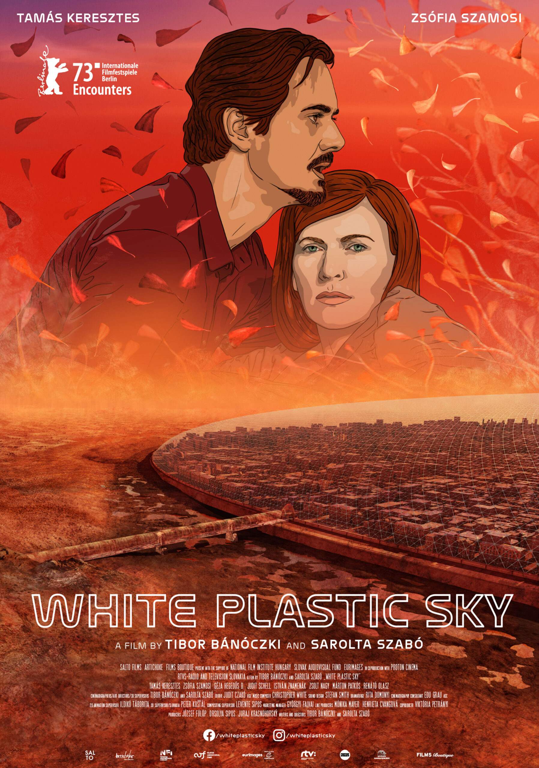 SWhite plastic sky - Filmplakat